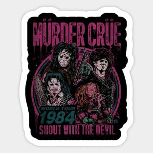 MURDERCRUE "PURPLE" Sticker